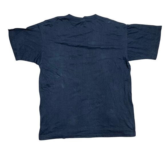 Vintage 90s Short Hills Tag Size XL Black Timber Mountain Lion Graphic T-Shirt - Picture 2 of 10